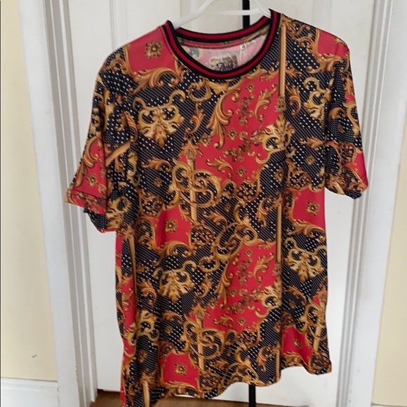 Golden print shirt - Picture 2 of 3